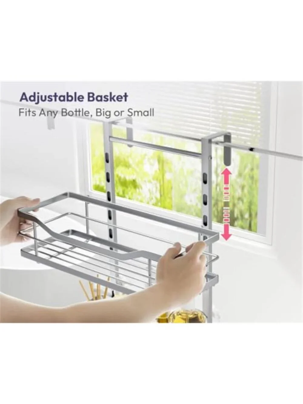 Over Door Shower Caddy 3 Tier Stainless Hanging Bathroom Organizer Rust Proof